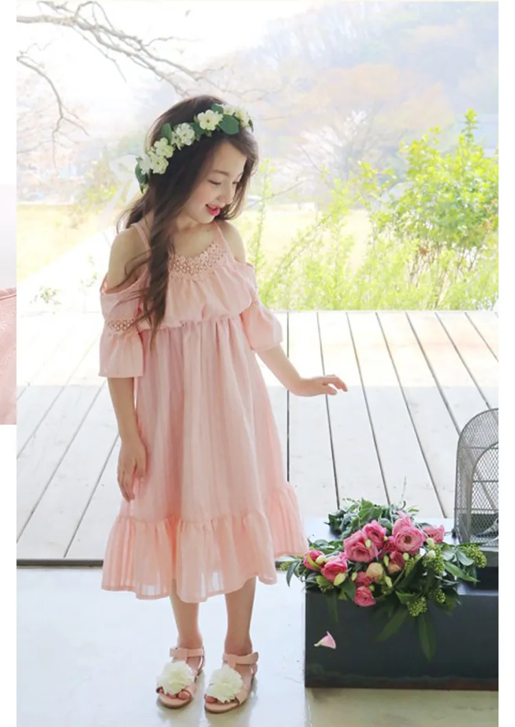off shoulder children clothing girls dress summer 2017 maxi long kids dresses for girls 6 7 10 11 9 13 12 14 years white pink girls dresses 5 6 7 8 9 10 11 12 13 14 15 16 years old little big teenage girl maxi dress (4)