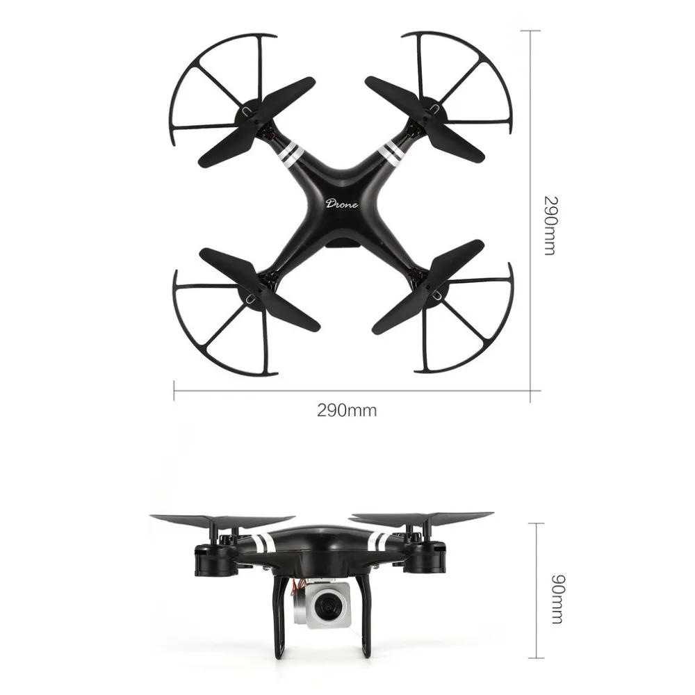 KY101S WiFi FPV широкоугольный 720P камера селфи RC Дрон режим удержания высоты Безголовый 3D переворачивает один ключ возврата Квадрокоптер 18 минут