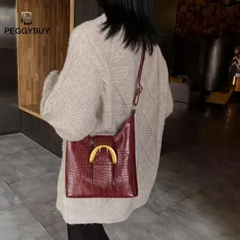 

Stone Pattern PU Leather Crossbody Bags For Women Solid Color Shoulder Messenger Bag Solid Color Shoulder Messenger Bag