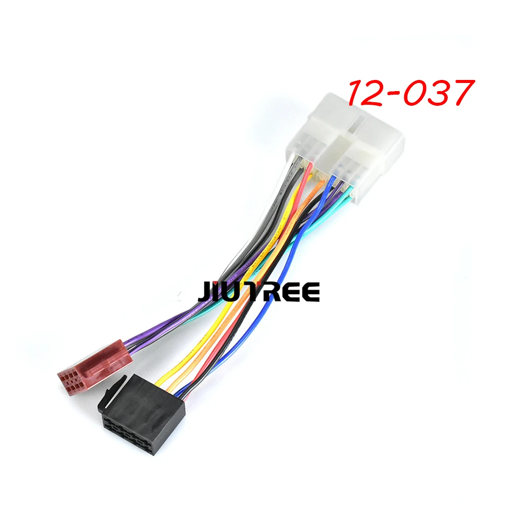 12-037 ISO автомобильное радио стерео для daewoo nexia/для Espero 1995+(Выберите модель) жгут проводов разъем адаптера стереоадаптер кабель Plu