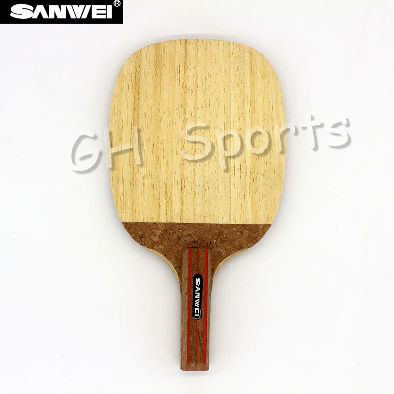 Sanwei STORM R3 теннисный стол для настольного тенниса(7 слоев Limba, петли) Японский ракетка для игры «азиатской хваткой» JS ракетка для пинг-понга весло