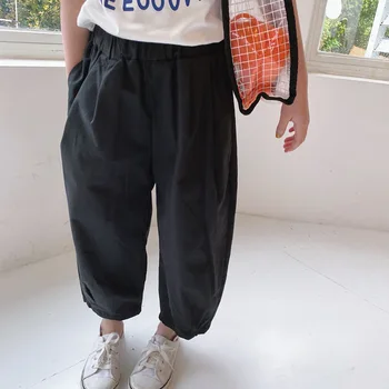 

Summer Thin Parent-Child Girl Wide Leg Pants Western Style Comfortable Grandma Pants for Baby Girl Toddler Girl Loose Pants