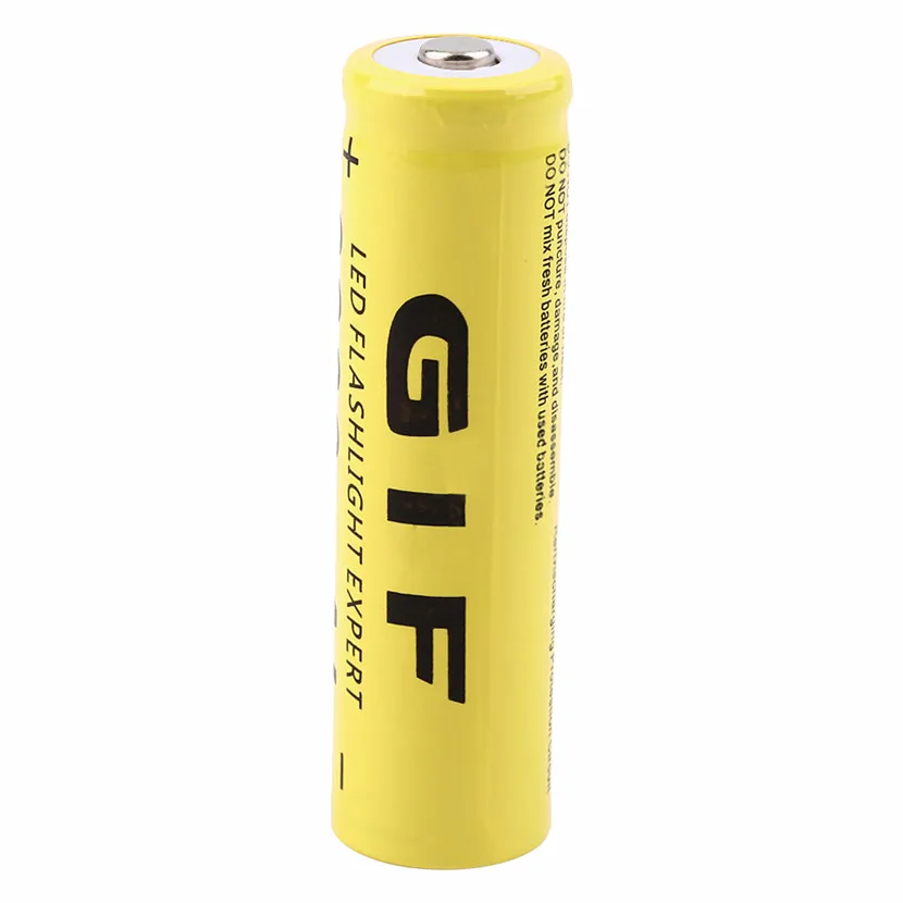 2Pcs/lot 3.7V 18650 Li-ion Rechargeable Battery For LED Flashlight Torchs Electronic Gadgets Li-ion 18650 Rechargeable Batteries