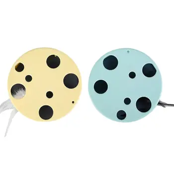 

Interactive Cat Chew Toy Automatic Teaser Training Intelligence Kitten Entertainment Cat Exercise Feather Bell Toy