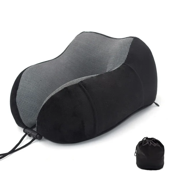 Подушка для путешествий с эффектом памяти, подушка для шеи и шеи, подушка для самолета, автомобиля, офиса, подушки для сна, u-образная подушка для головы, подушка для поддержки подбородка