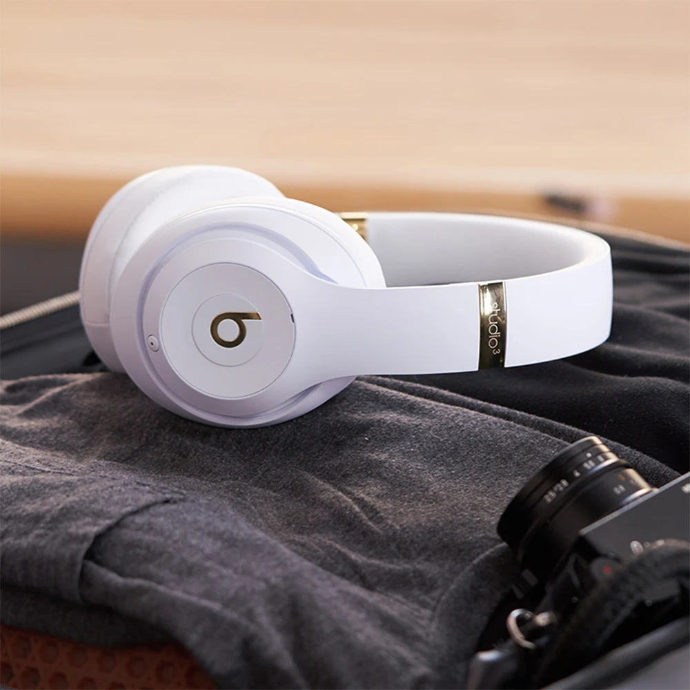 Original Beats Studio3 Wireless Bluetooth Headphones Studio 3 Noise Cancelling Headset Sport Bass Earphone Hands free with Mic