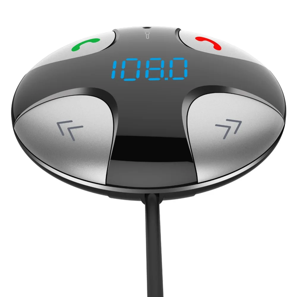 Автомобильный беспроводной Bluetooth MP3 плеер двойной USB Автомобильное зарядное устройство автомобильный комплект Handsfree Поддержка TF карта воспроизведения музыки fm-передатчик A2DP