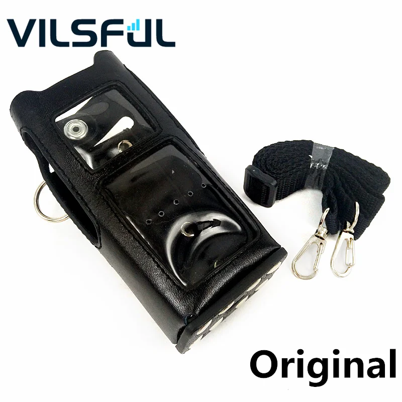 MTP3150 Two Way Radio Hard Leather Protective Sleeve Holster Bag Case for MTP3150 MTP3100 MTP3250 Walkie Talkie