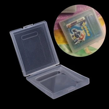 

5x Clear Plastic Game Cartridge Case Dust Cover for nintendo Game Boy Color GBC X6HB