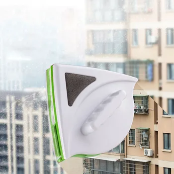 

Behogar Double-sided Magnetic Glass Wiper Cleaner Cleaning Tools for Thickness Double Hollow Window Sliding Door Shower Screen