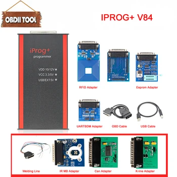 

Iprog+ V84 Iprog Pro Odometer Correction Scanner ODO i Prog Key Programmer Airbag Reset Tool Replace Carprog Digiprog3