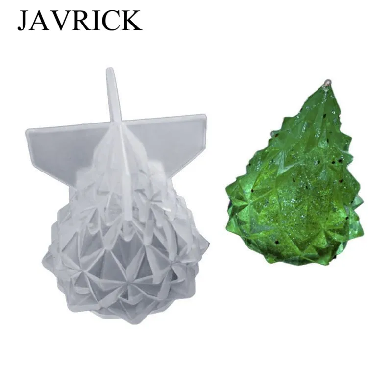 

Silicone Mold DIY Light Holder Christmas Tree Bedroom Lamp Container Mold Epoxy Resin Handmade Crafts Charms Jewelry Making Tool