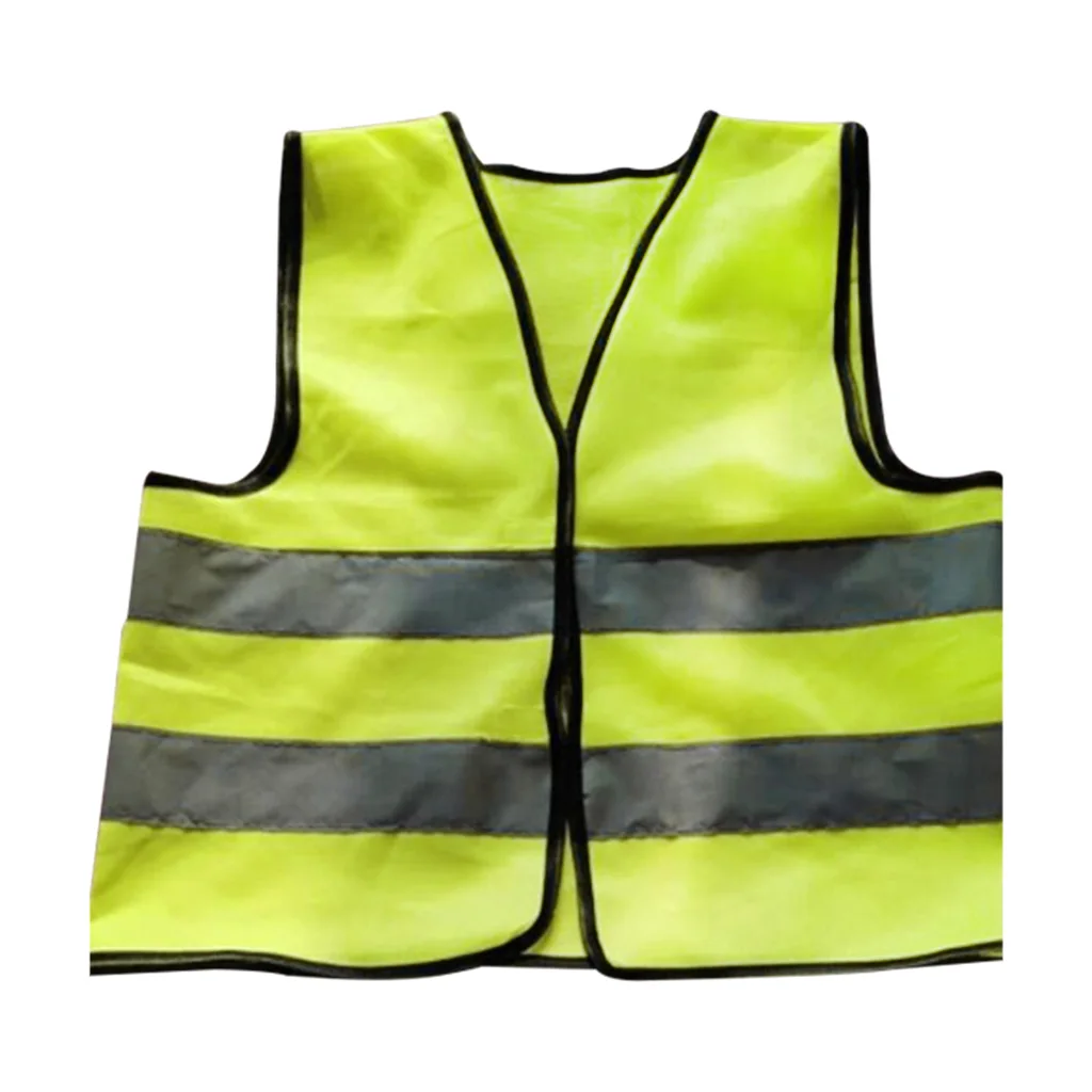 High Visibility Kids Safety Vest, Children Waistcoat Vest with Reflective Strips Traffic Clothes