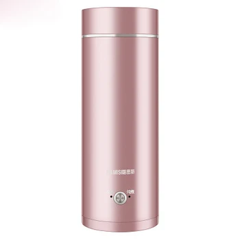 

Portable Mini Electric Kettle Water Thermal Heating Boiler Travel Stainless Steel Tea Pot Insulation Coffee Milk Boiling Cup
