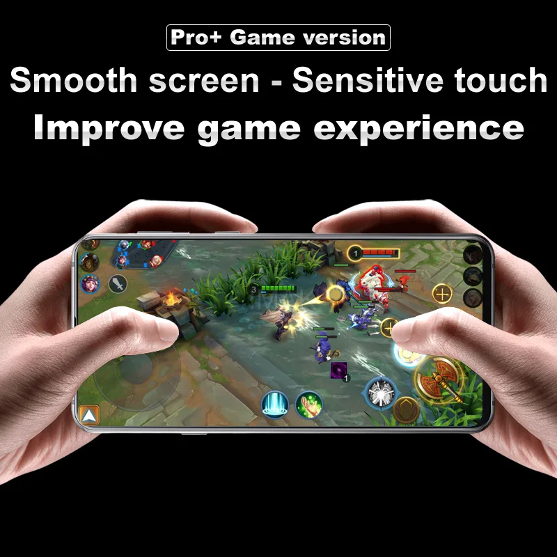 Imak Pro+ игровая серия чувствительный сенсорный полный чехол Гладкий Край Закаленное стекло для samsung Galaxy S10e с полным адсорбированием клея