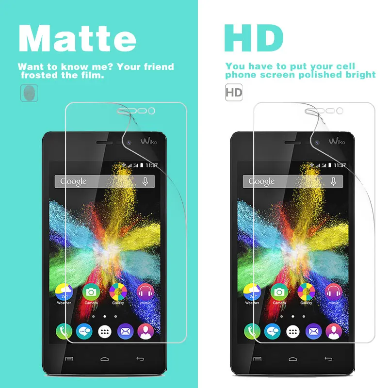 Anti-Glare Pellicola Opaca Per Wiko Birdy Bloom 2 Clink Cinque Re Peax Più Sottile Darkfull Darkmoon Darknight Darkside Hd Pellicola Lucida