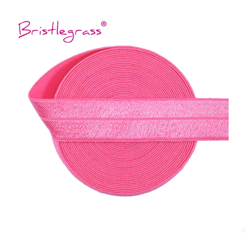 Sparkling Satin Elastic Ribbon for Crafts and Accessories - 3/4 Width, Multiple Lengths Available