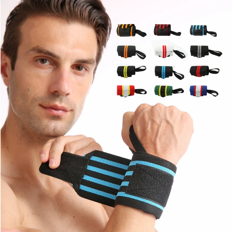 

1PCS Weightlifting Wristband Elastic Breathable Wrist Wraps Bandage Fitness Sport Support Strap Gym Training Wrist Brace XA104L
