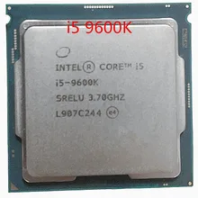 Процессор Intel Core i5-9600K i5 9600K cpu srlu 6Core 6Thread 3,7 GHz 9MB 14nm 95W FCLGA1151