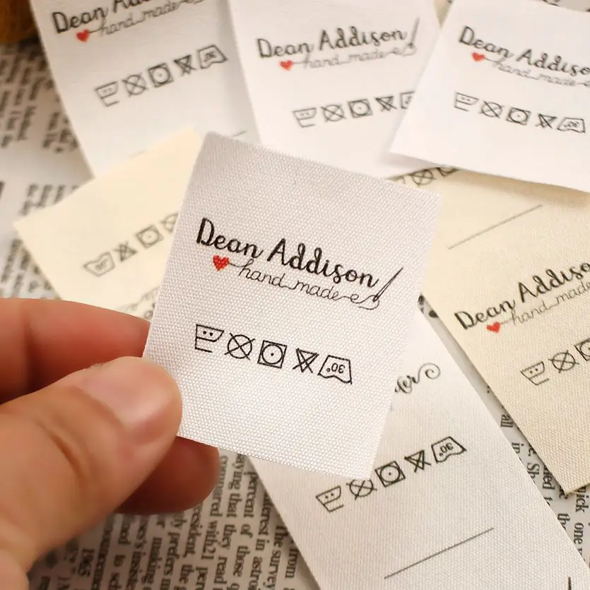 Cotton Sewing Labels Tags for Knitted Things 40x50mm