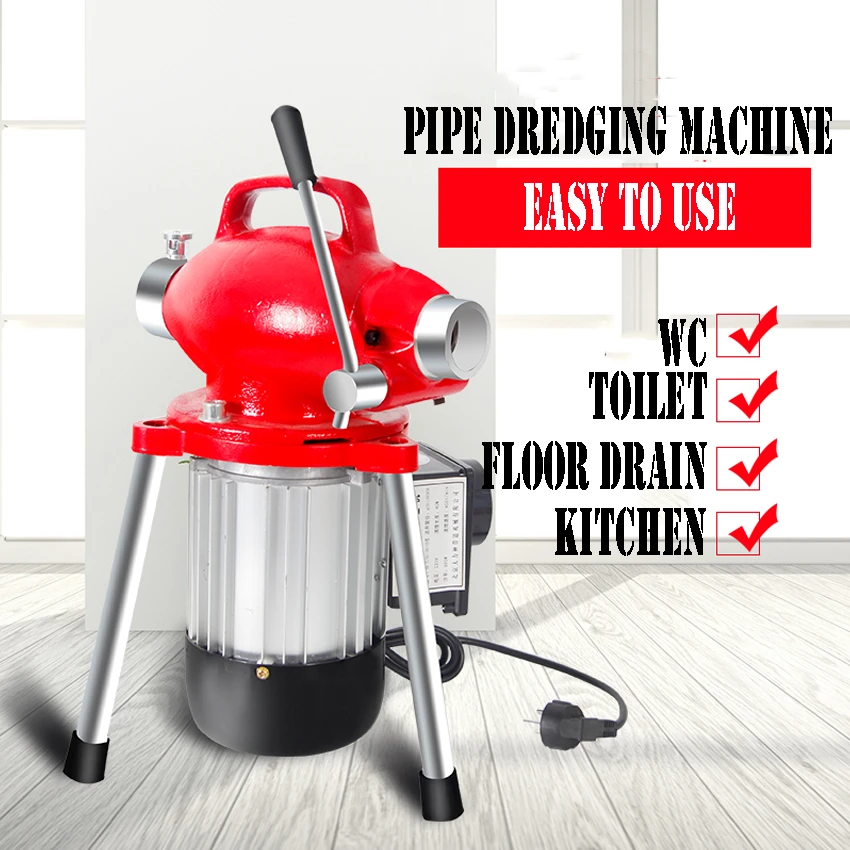 Automatic Dredge Machine Electric Pipe Dredging Sewer Tools