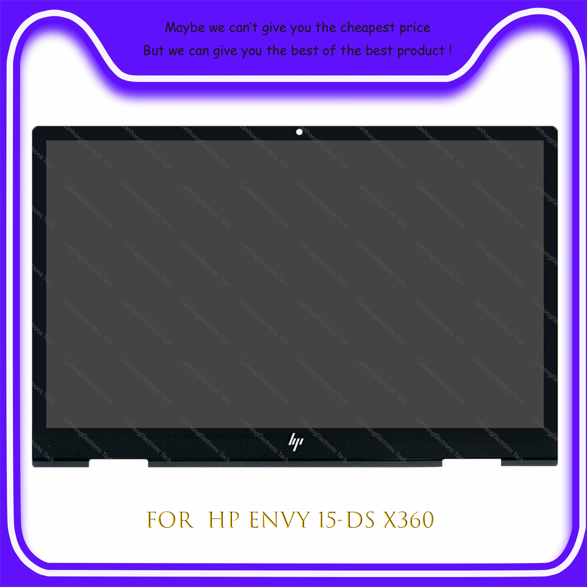 15.6'' FHD Replacement Laptop Panel For hp envy X360 15-DS LCD Touch Digitizer Screen 30PIN Assembly Display | Компьютеры и