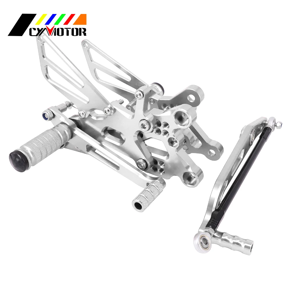 Мотоцикл с ЧПУ Регулируемые подножки для YAMAHA YZFR6 YZF-R6 YZF R6 2006 2007 2008 2009 2010 2011 2012 2013 06 07-14