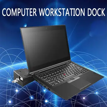 

Lenovo Thinkpad Notebook Docking Station Converter Base For P50/P51/P70/ P71 Workstation P50 Black