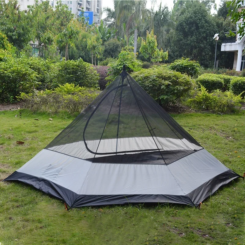 Pyramid Tent‘s Inner Tent Ultralight Outdoor Summer Mosquito Repellent Mesh Net For Matching Camping Teepee | Спорт и развлечения