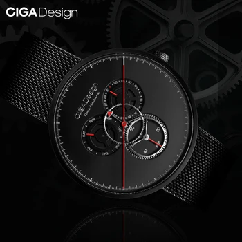 

CIGA DESIGN I Series Quartz Watch Round Dial Stainless Steel Watch