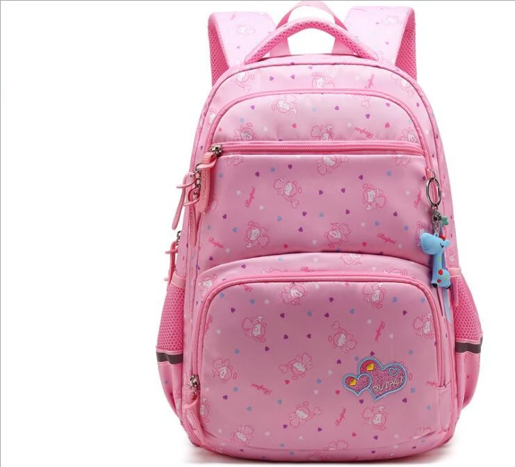 Small Pink Новые школьные сумки для девочек, детский рюкзак, школьная сумка, студенческий рюкзак для книг, сумка через плечо, Детская сумка для книг - Цвет: Small Pink