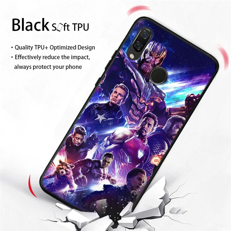 Марвел из Мстителей Tharos Groot Captain Cover для Honor 8 9 10 10i 20 Lite Pro Чехол для Honor 8X 8C 8S 7A 7X V20 View 20 Fundas
