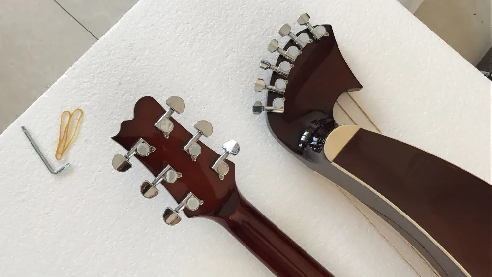 Акустическая гитара KSG 6/6/8 String Harp 6 8 string harp Double Necks электрическая акустическая