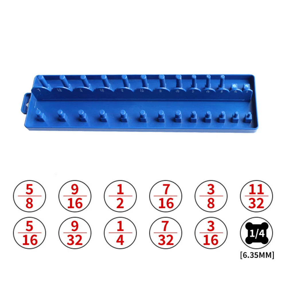 

Socket Organizer Drive Sleeve Storage Bracket Rail Tool Divider Rail Tray Holder Home Repairing Tools Shelf Stand