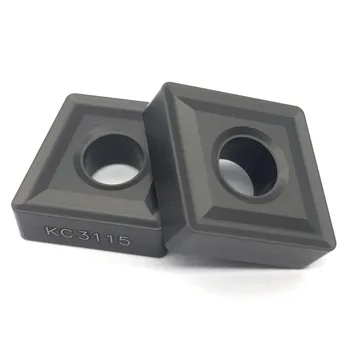 

10pcs/lot CNMG120408-UC KC3115 Milling Tool CNC External Turning Tool Hard Alloy Lathe Cutter Metal Lathe Tools