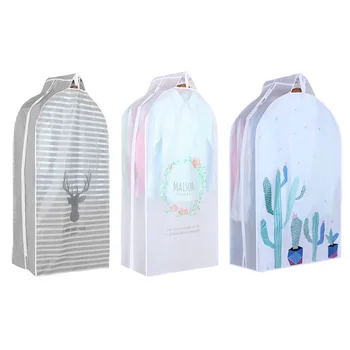 

1pc Water-proof Suit Garment Cover Bag Protector Suit Travel Bag Garment Closet Organize Clothes Storage Bag Clothes Dust Cover
