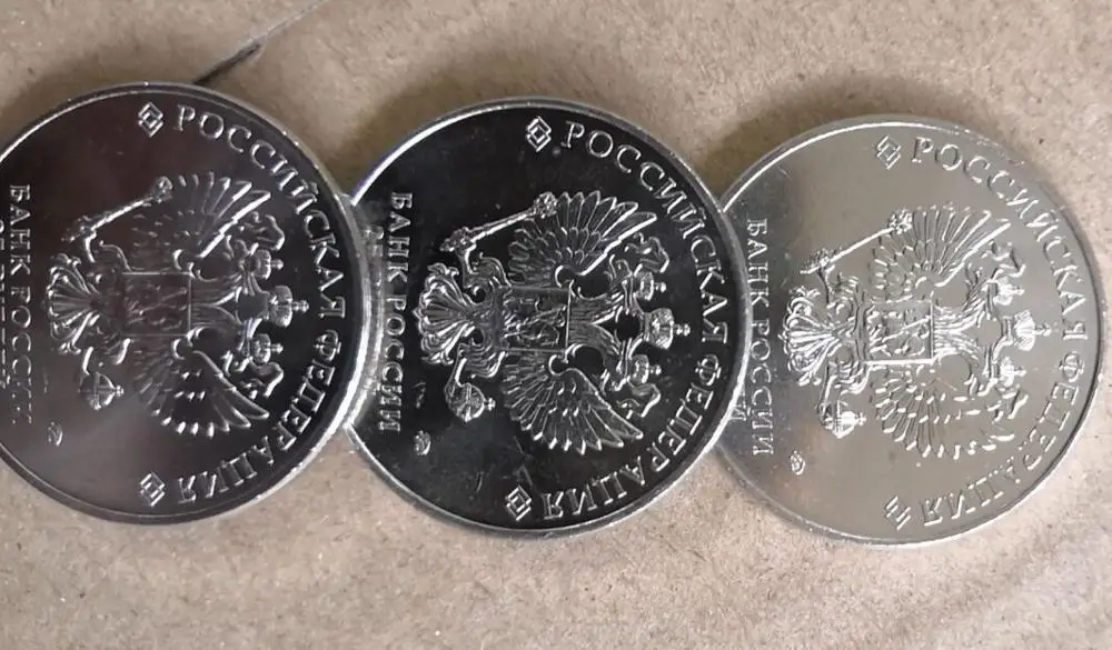 27mm 3 PCS Set Chempionat mira 100% Real Genuine Comemorative Coin Original Collection | Дом и сад