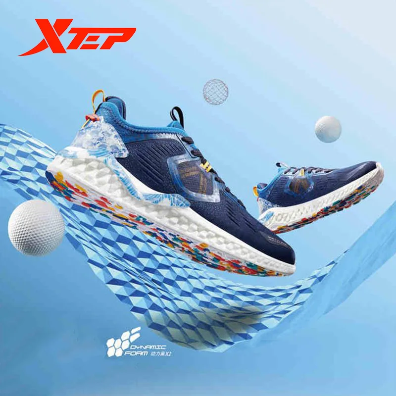 981319110361 динамическая форма X2 Xtep Мужская обувь для бега мужские летние спортивные