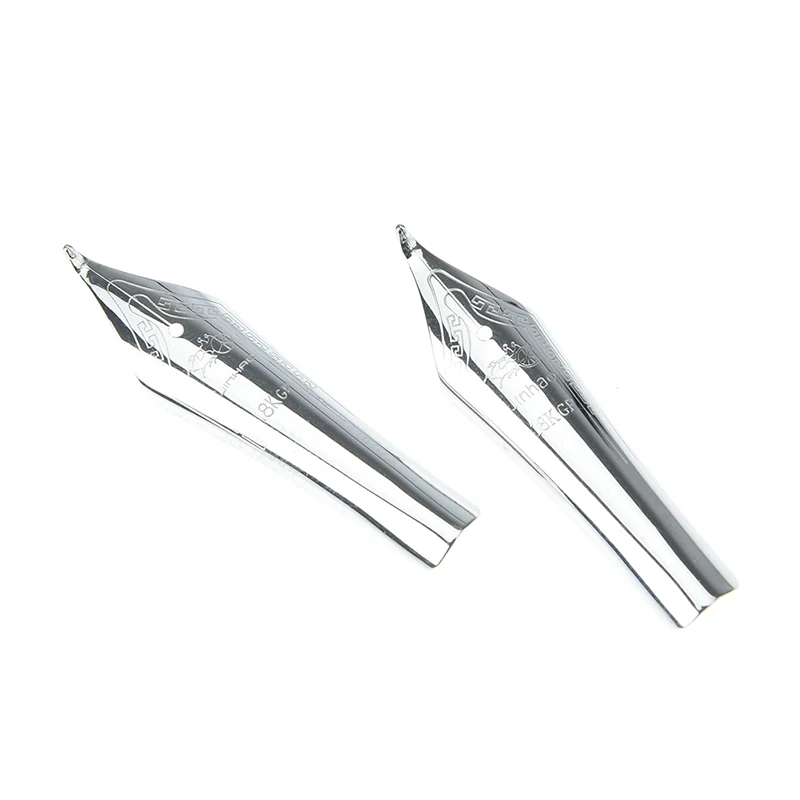 1 шт. 750 159 Серебряная авторучка Изогнутый наконечник diy для jinhao Metal|Стержни ручек| |