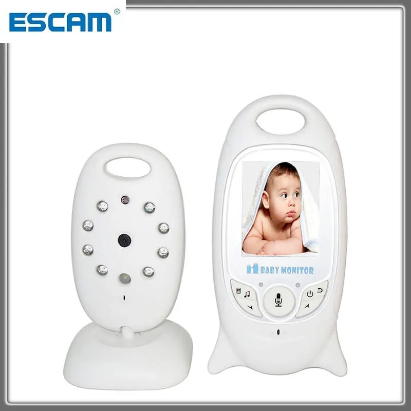 Камера-няня ESCAM VB601 беспроводная радионяня с функцией ночного видения и датчиком