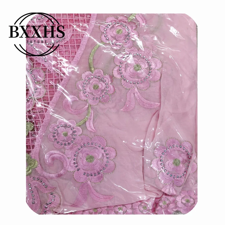 LH058-8 New Arrival African Women Cotton Scarfs Muslim Embroidery pray shawls Big Size Headscarf Pashmina - Цвет: LH058-8