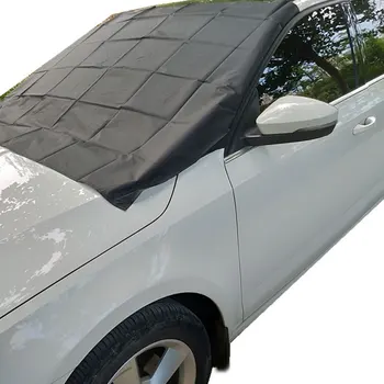 

Winter Snow Blocker Magnetic Windshield Cover Car Rain/Frost/Snow Shield Cover Anti-Freeze Half Car Front Glass Block