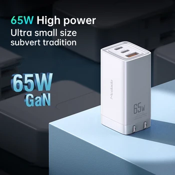 

65W GaN Charger Quick Charge 4.0 3.0 Type C PD USB Charger with QC4.0 Fast Charger for iPhone 12 Pro Xiaomi Laptop One Plus 7