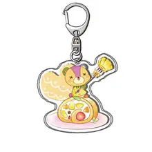 New Cute Animal Crossing Keychain Kawaii Take Cake Dessert Cat Acrylic Keyring Girl Boy Bag Best Gift Pendant Jewelry Wholesale