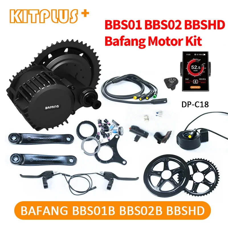 Мотор Bafang 36 В 250 Вт 350 500 48 750 1000 BBS01 BBS02 BBSHD BBS03 электромотор сделай сам набор для
