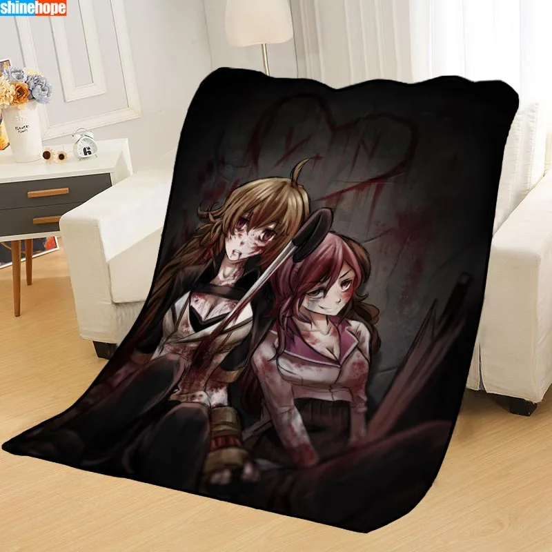 На заказ RWBY Yang Одеяла Пледы одеяло мягкое одеяло летнее одеяло аниме одеяло путешествия одеяло - Цвет: Blanket 3