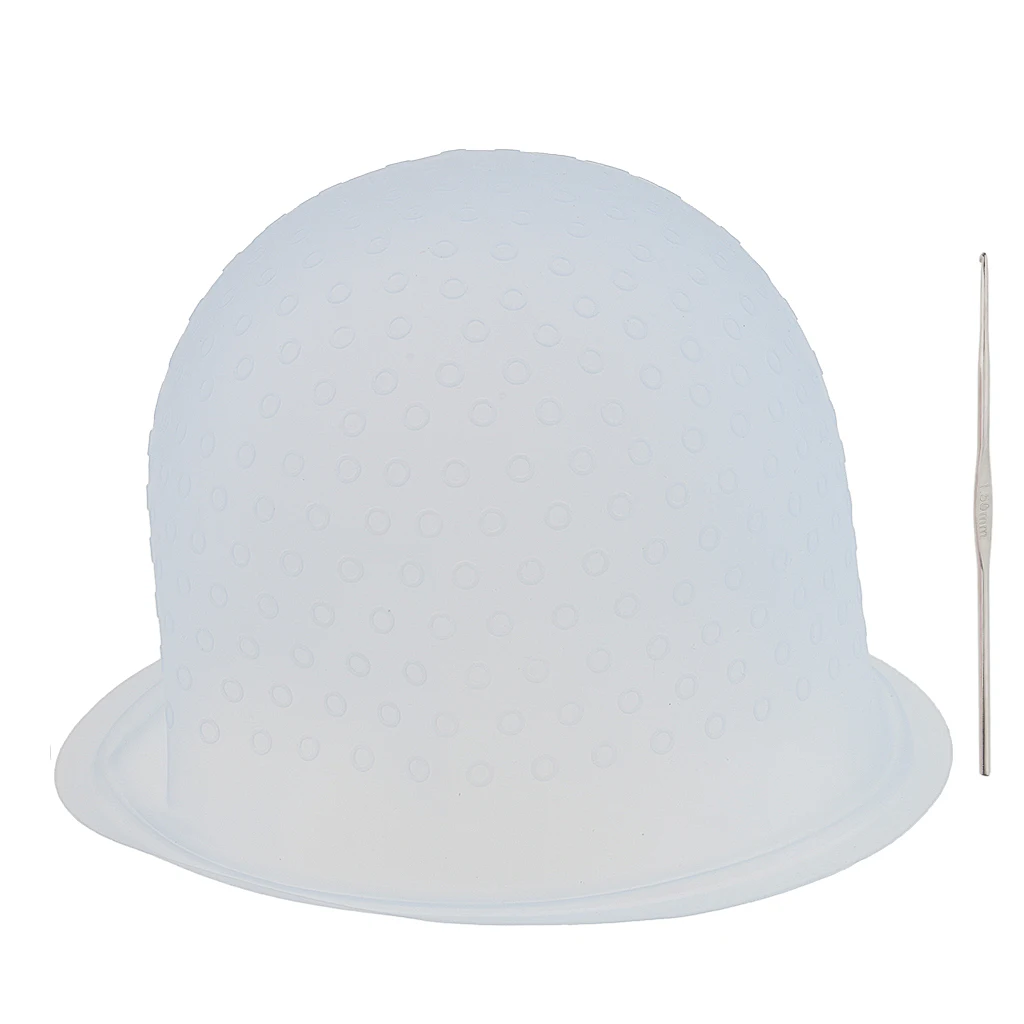 9Pcs/Set Plastic Hair Dye Bowl Brushes Kit Hair Coloring Brushes Tinting Bowl Highlighting Cap Hook and Ear Covers Combo