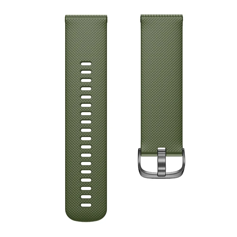 Hot 18/20mm strap for garmin Vivomove 3S/4S/HR/3t smart watch Sport silicone replacement bracelet Wristband accessory EasyFit