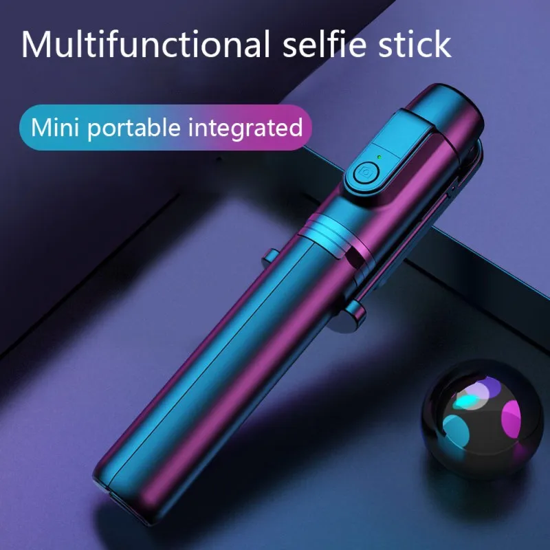 Алюминиевая Мини Многофункциональная телефонная стойка для селфи Bluetooth пульт дистанционного управления штатив для фотографии аксессуар