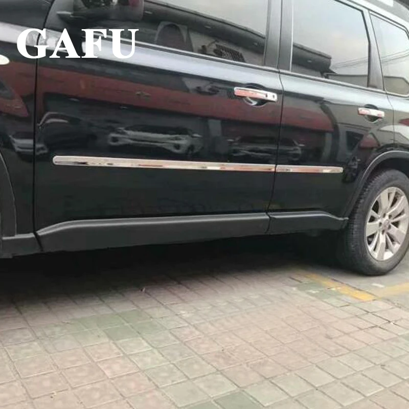 4 шт. накладки из нержавеющей стали для Nissan X Trail T31 2007 2013|Хромирование| |
